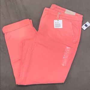 NWT Gap Cropped Khaki’s, Size 14